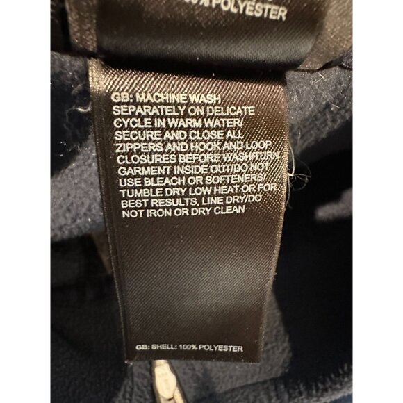 The North Face Men’s Sz XXL 2XL Navy Quarter Zip Fleece Pullover Sweatshirt - Picture 8 of 8